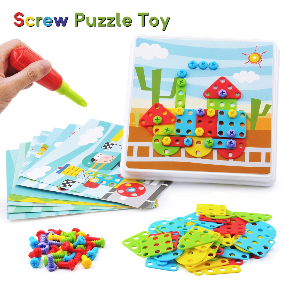 Toddler Shape & Color Matching Puzzle - Boost Brain Skills & Fun!